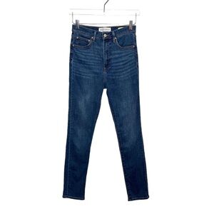 Denim Forum Aritzia The Lola High Rise Skinny Dark Wash Women’s Jeans Sz 28 Long